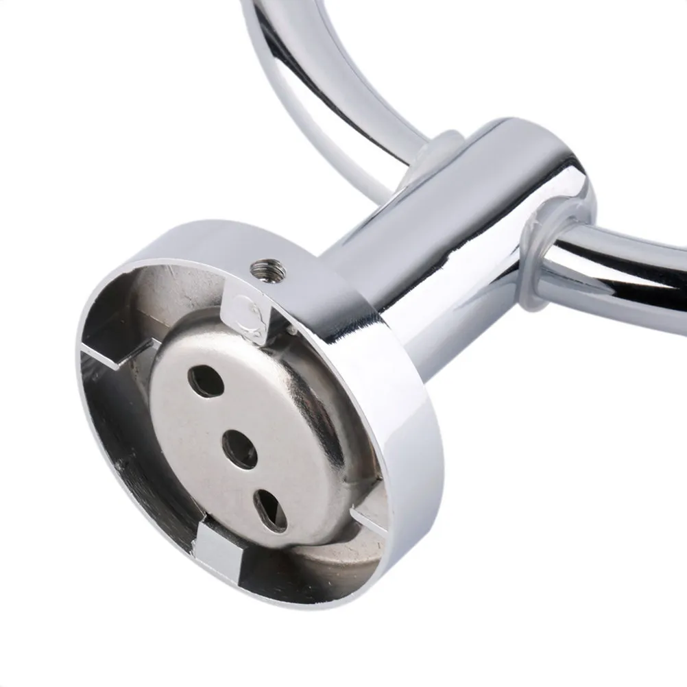 

Круглый настенный держатель для полотенец из нержавеющей стали с виниловым покрытием, прочный, легко устанавливаемый, для ванной комнаты