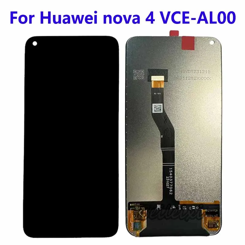 

Для Huawei Nova 4 VCE-AL00 VCE-TL00 VCE-L22 ЖК-дисплей сенсорный экран дигитайзер в сборе запасной аксессуар