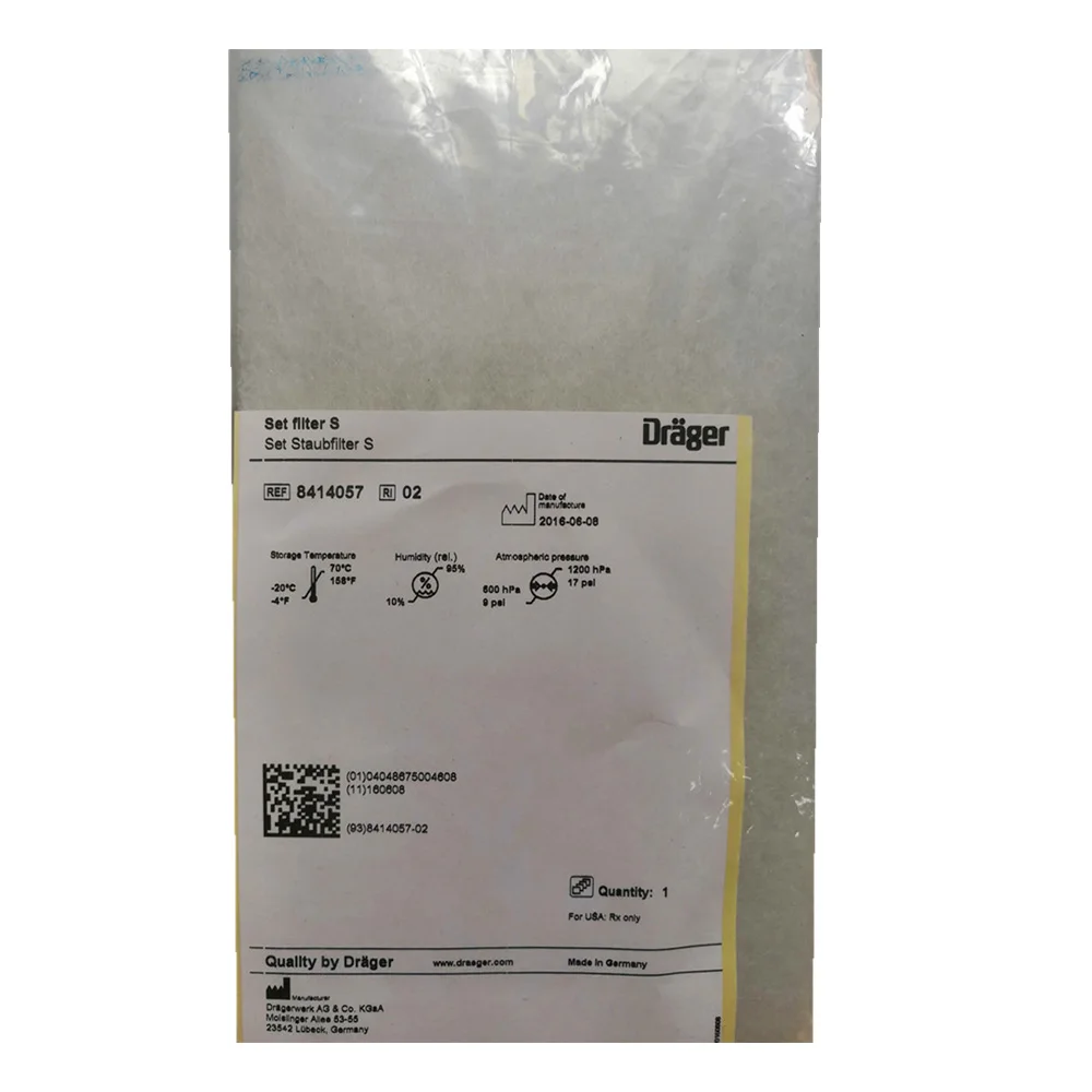 Original Drager Dust Filter 8414057 (without label）