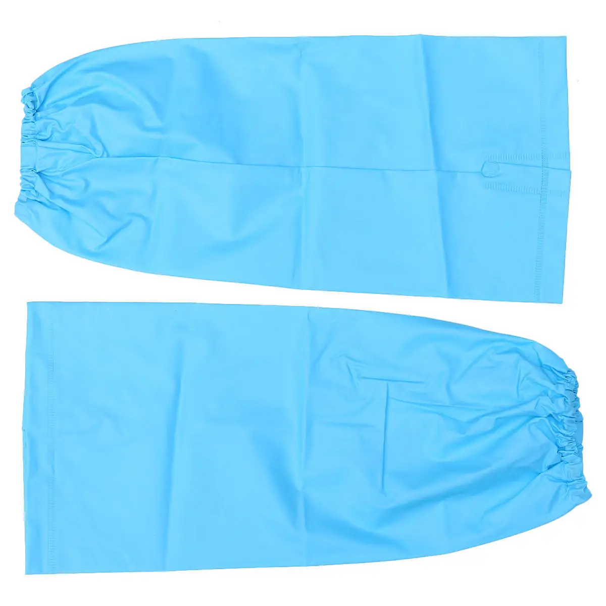 1Pair Blue Waterproof Leg Cover Elastic Band Kids Outdoor Protective Waterproof Gaiters Lightweight Dust Resistant Rain Gear