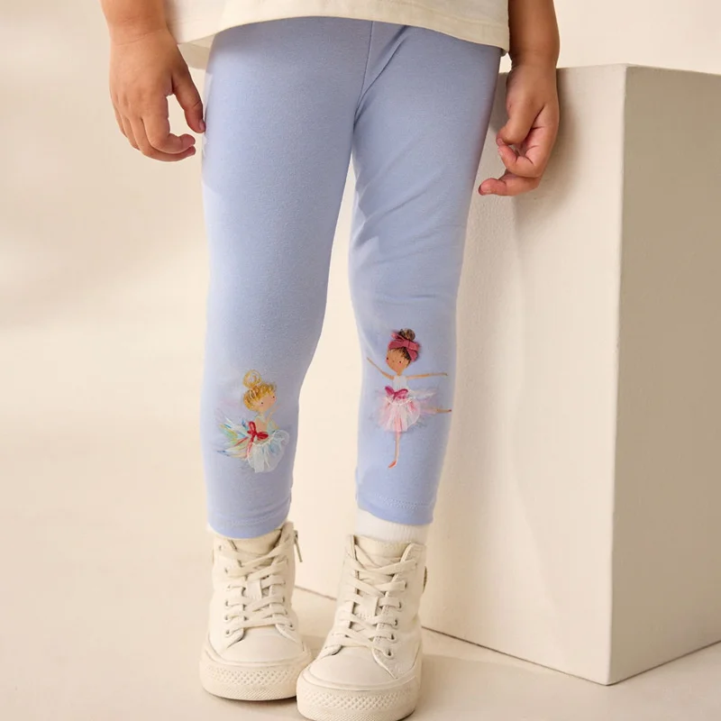 

Jumping Meters 2-7T Dancing Girls Leggings Pants Clothing Applique Full Length Fashion Girls Baby Skinny Pencil Pants