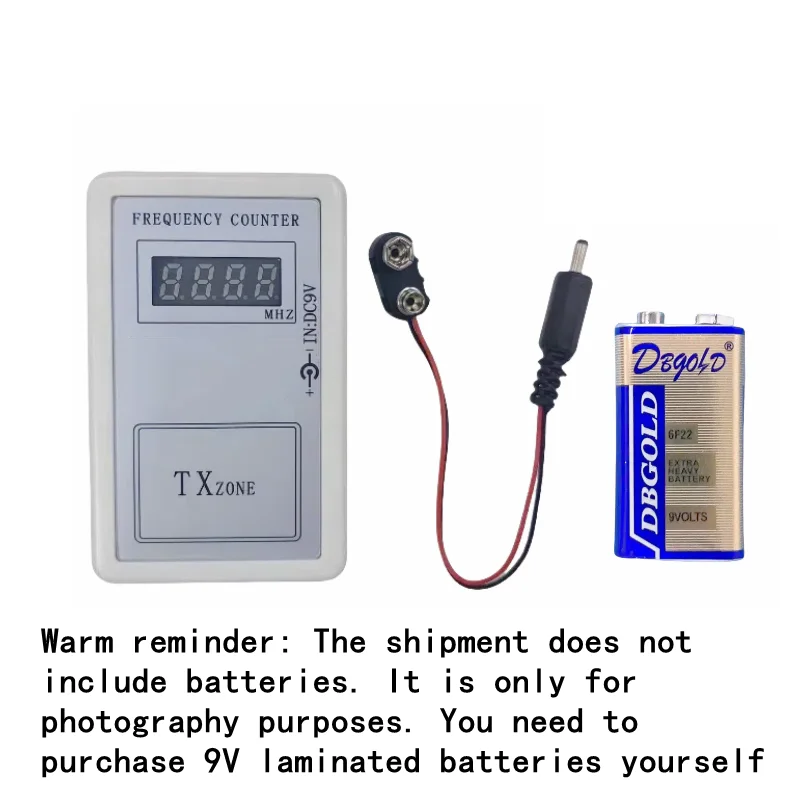 wireless remote control frequency meter can measure frequency parameters and is a radio frequency transmitter tester