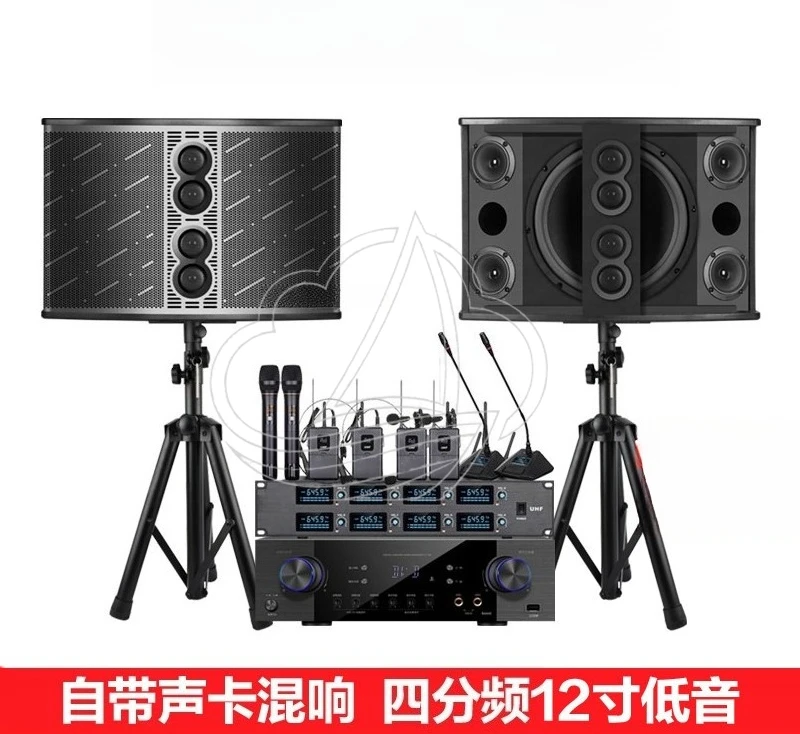 Professional Audio Speaker Set for Conference Room Dance Studio Training Room Multi-Function Hall Wall Mounted Speakers