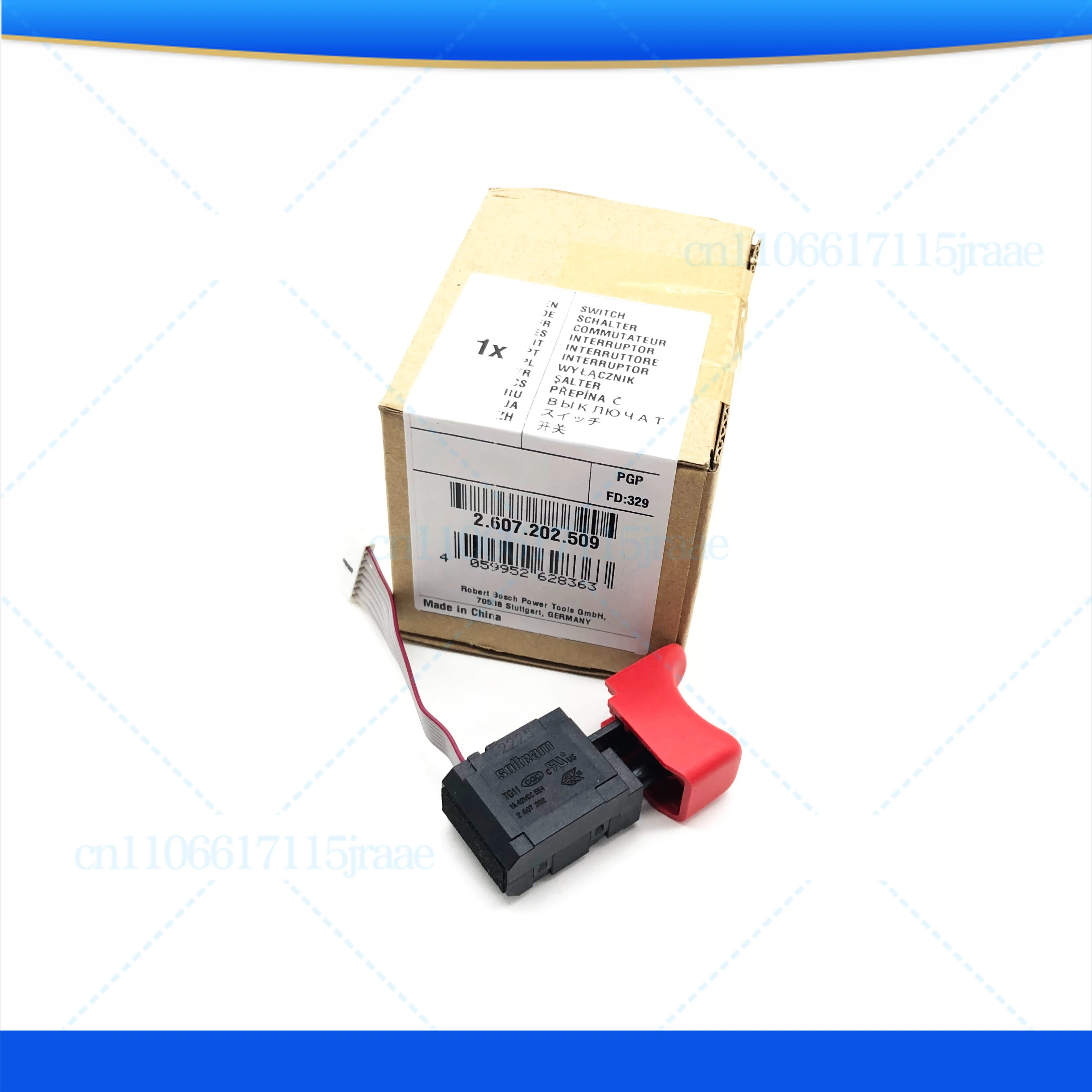 

For Bosch Lithium-Ion Impact Wrench Start-Stop Switch Accessories GDS18V-400 Electric Wrench Electric Wind Cannon Switch