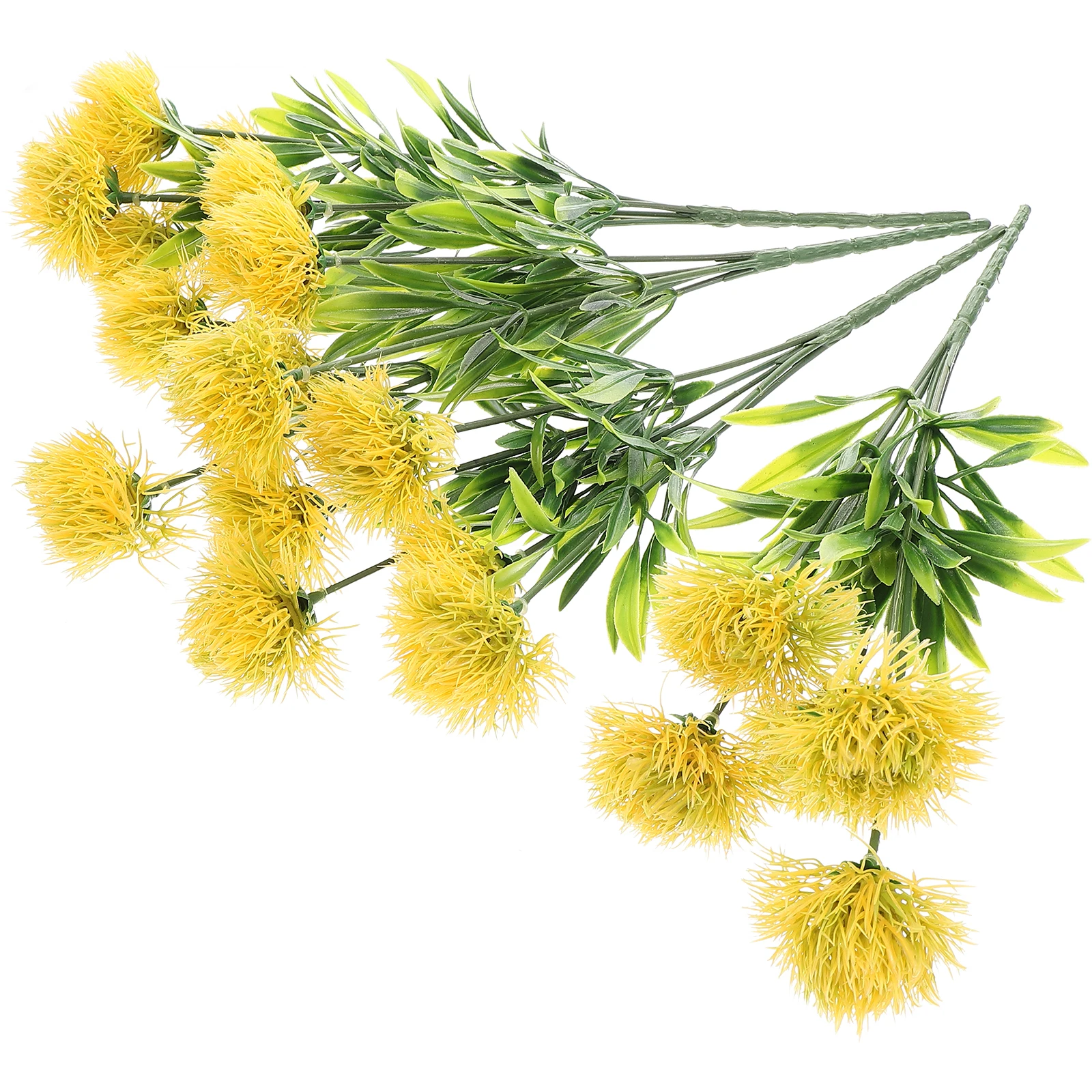 

Artificial Dandelion Plants Lifelike Flowers Home Decor Table Office Shop Realistic PlasticDandelions DIY Materials Ornament