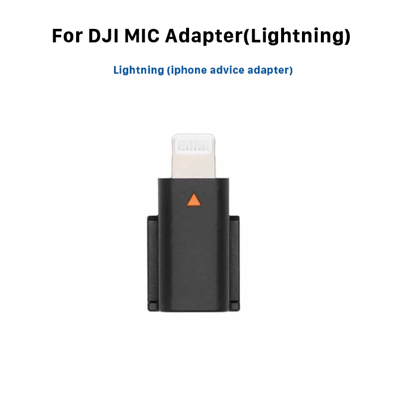 �y�Z�[�����zDJI Mic 2�p�̃I���W�i��Lightning�A�_�v�^�[�́AApple�g�ѓd�b�A�N�Z�T���[��ڑ����܂�