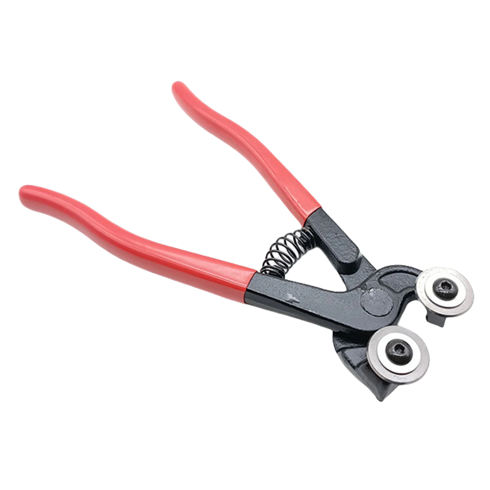 8 Inch Heavy Duty Wheeled Glass Mosaic Nipper with Soft Rubber Handle Tile Cutter Pliers for Cutting Ceramics Stone Metal