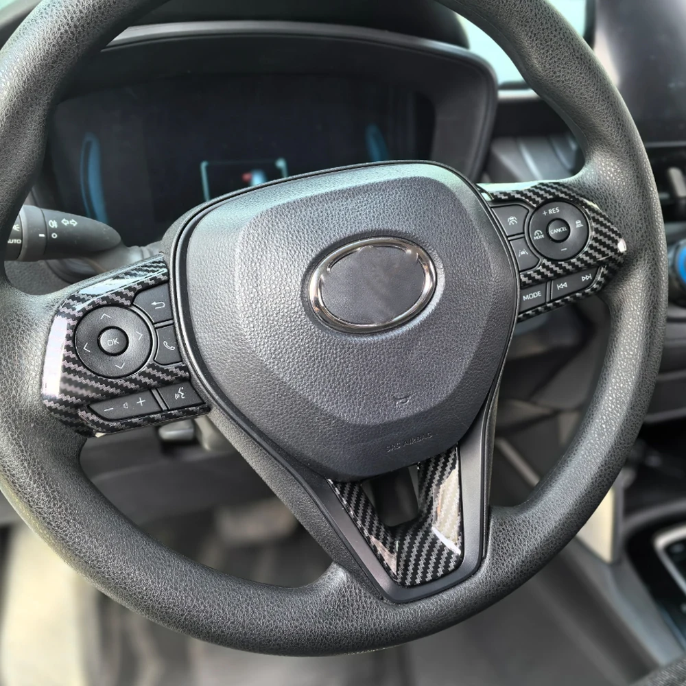 ABS Auto-Lenkrad Glitzer-Schutzabdeckung für Toyota RAV4 XA50 / Corolla E210 / Corolla Cross 2019–2025 Zubehör – Detail 4