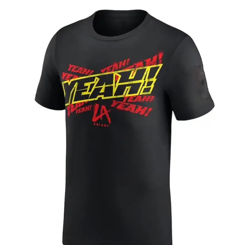 Black LA Knight YEAH T Shirt