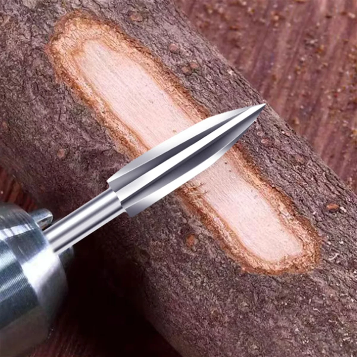 AAA87 сверло для резьбы по дереву, набор сверл для гравировки из быстрорежущей стали, фрезерный станок для корней, заусенцы, точная резьба по дереву, 5 шт.