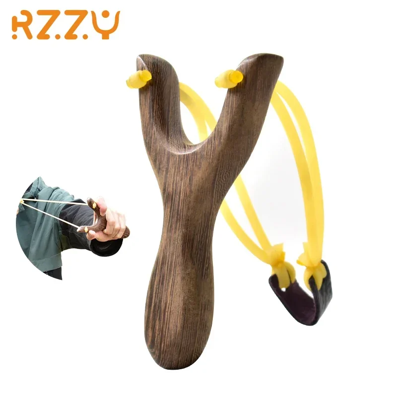 

Smooth Polished Burr-free Solid Wood Sling Hunting Shooting Tool Cheap Slingshot Toy Pure Wood Traditional Slingshot