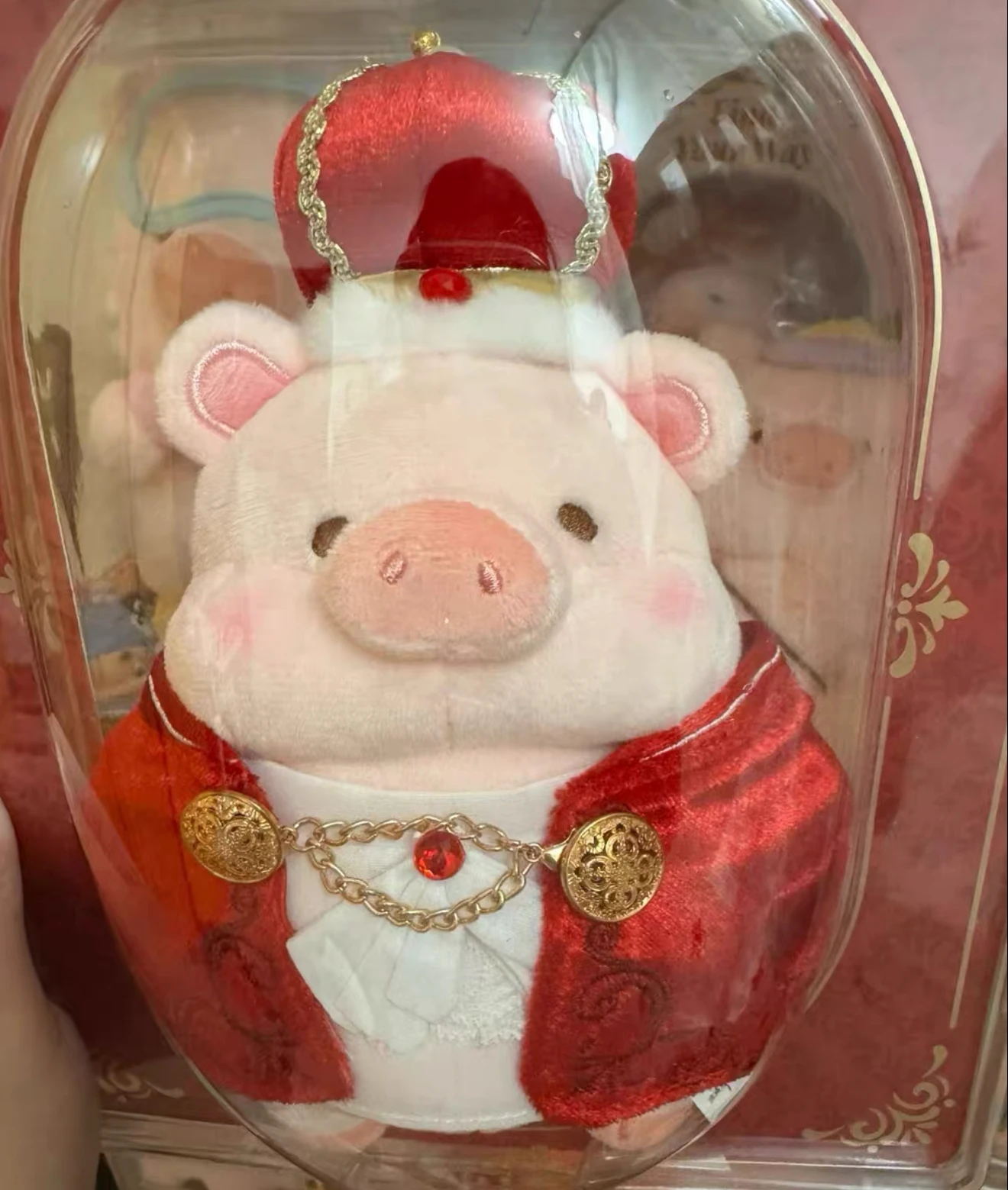 52toys Lulu Świnka Seria Generic Kolekcjonerskie Pluszaki, Kolekcjonerski Brelok, Zawieszka do Torebki, Prezent Kolekcjonerski