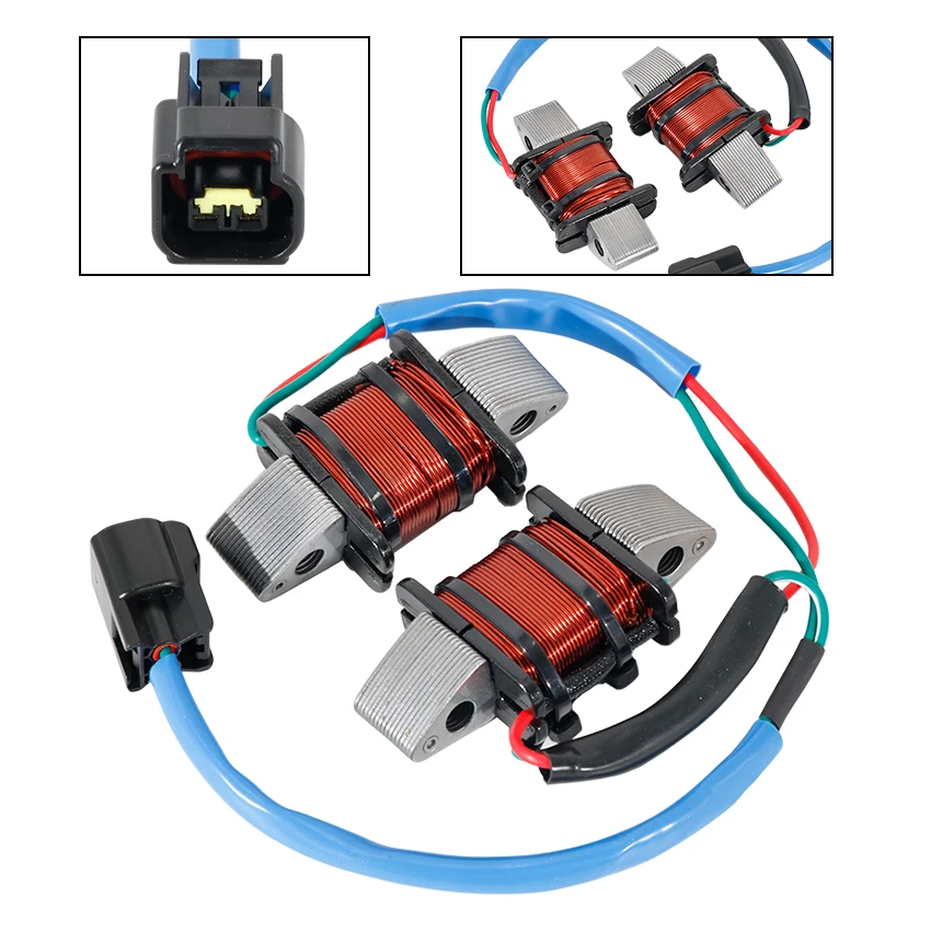 

50HP 60HP Motorcycle Stator Coil For Yamaha 50HP 50G 60HP 60TLR C60/60F C70/70B 2000-2017 6H2-85533-01/6H2-85533-02/6H2-85533-10