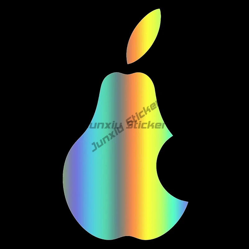 Personalized and Creative Classic Pear Fruit Car Stickers Laptop Stickers Suitable for Any Smooth Flat Glass or PVC Stickers