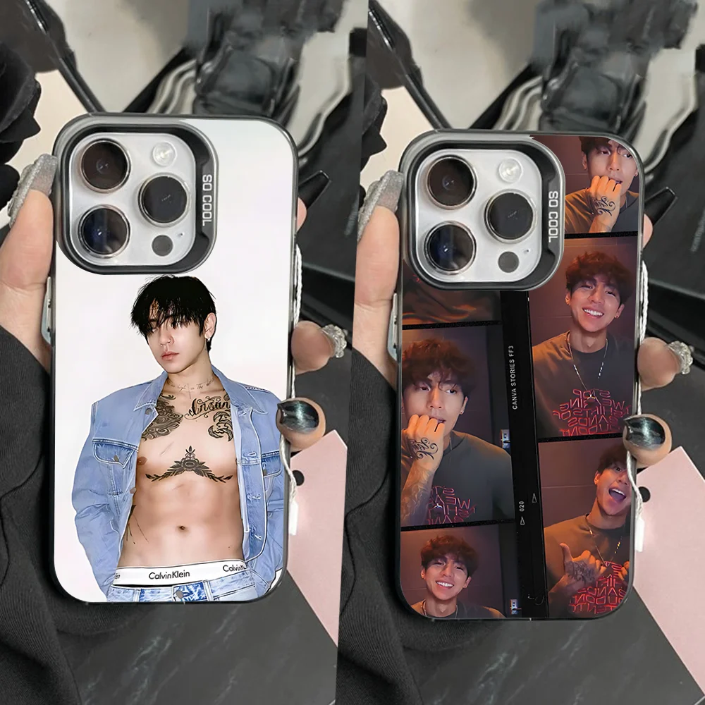 Funda de teléfono DPR Ian Singer C-Christian Y-Yu para iPhone16,15,14,13,12,11,Pro,Max,Plus,Mini,XS,SE, parachoques duro mate negro anticaída