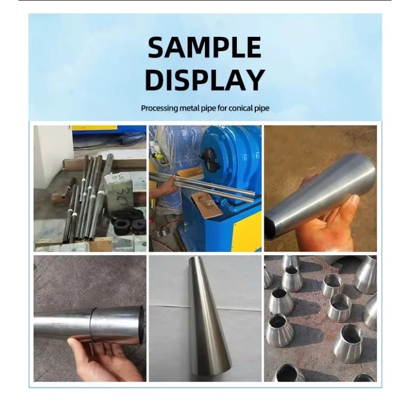 

Semi-Automatic Hydraulic Tube End Forming Machine, High Precision for Stainless Steel, Aluminum & Copper Pipes