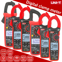 UNI-T UT204+ UT202A+ AC Amperimetric Clamp Meter 600A Hook Ammeter NCV Clamp Digital Multimeter Electric Tester Workshop Tools