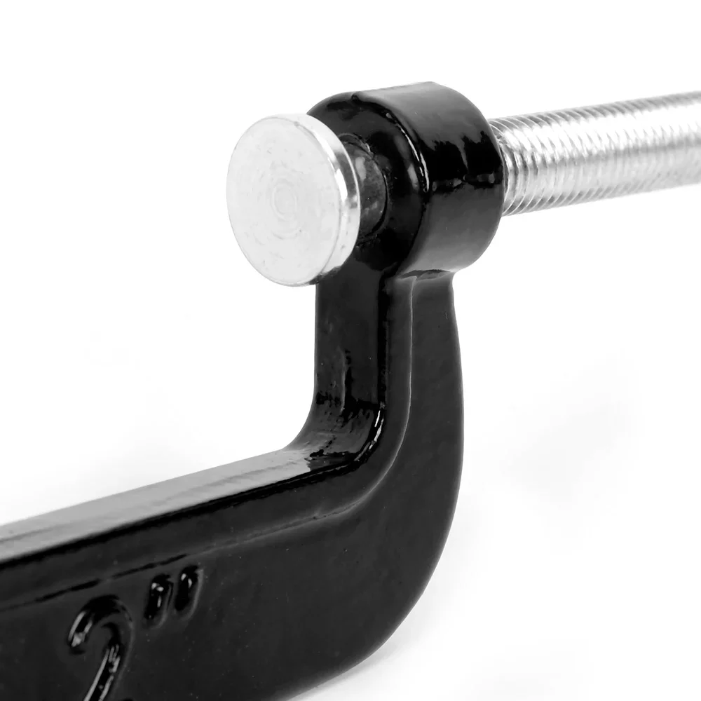 4 حزمة 2 بوصة C-المشبك الثقيلة الحديد الزهر قطب الفك وسادة الصلب المسمار عدم الانزلاق لقط قابل للتعديل النجارة DIY المشاريع