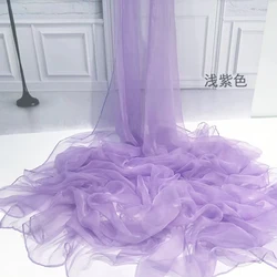 2022 Summer Cooling Silk Scarf Shawl Beach Towel Long Women's Chiffon Scarf Ultra-Thin Ice Silk Scarf Sunscreen Pareo Kerchief