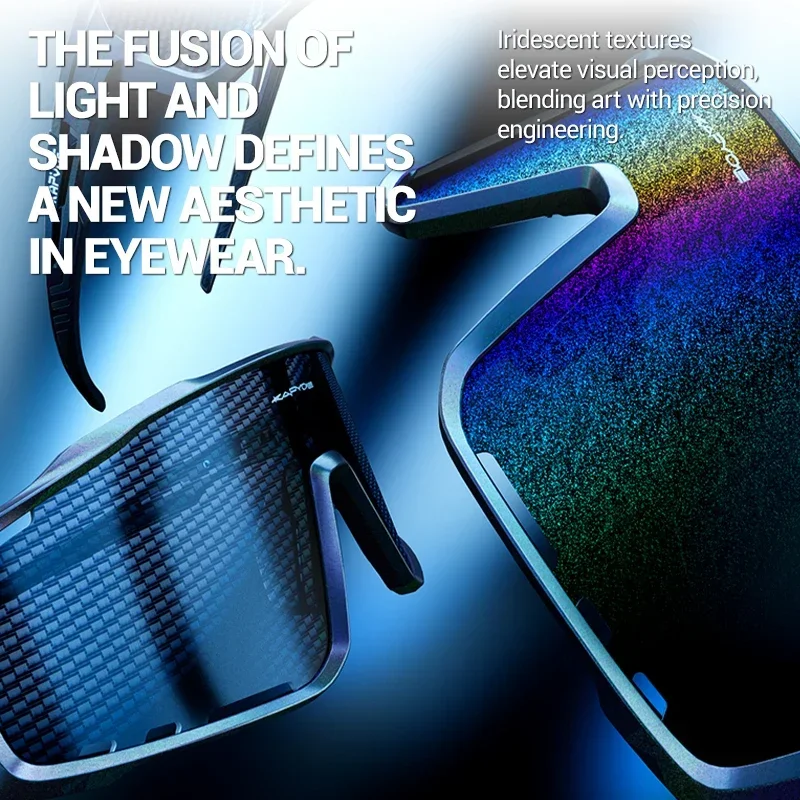 Kapvoe Fashion Sunglasses for Men Cool Cycling Glasses MTB Riding Skating  UV400 Fishing Goggles Man Woman Bike Bicycle Eyewear image 6