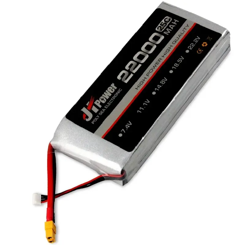 LiPo 3S 4S 5S 6S 22000mAh RC LiPo Battery 11.1V 14.8V 18.5V 22.2V 25C for RC Car Helicopter Boat RC Drone XT60 XT90 EC3 EC5