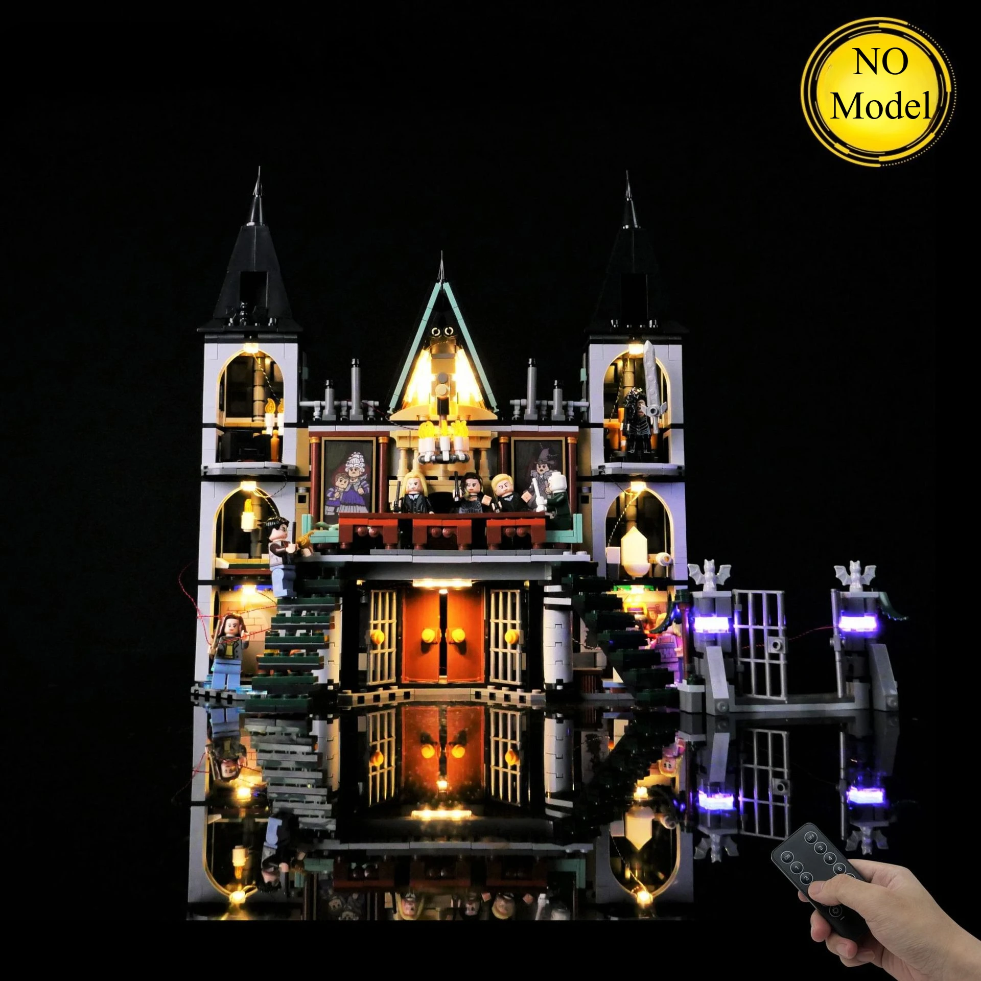 

Набор светодиодного освещения, подходящий для строительных блоков LEGO Malfoy Manor 76453