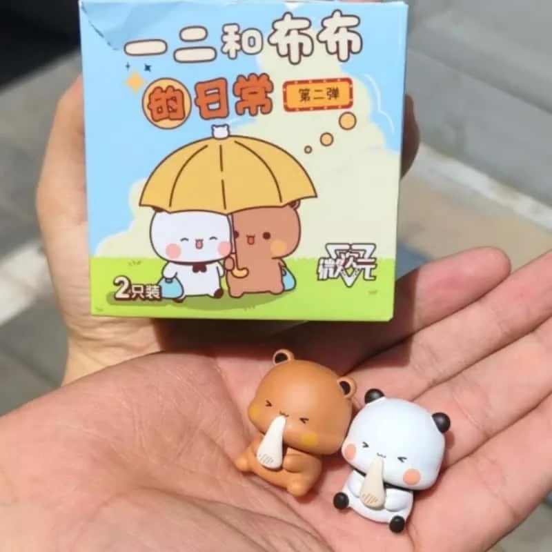 

Genuine Anime Yier And Bubu Daily 2nd Bullet Blind Box Kawaii Bubu Dudu Figure Desk Decor Ornament Surprise Box Gift