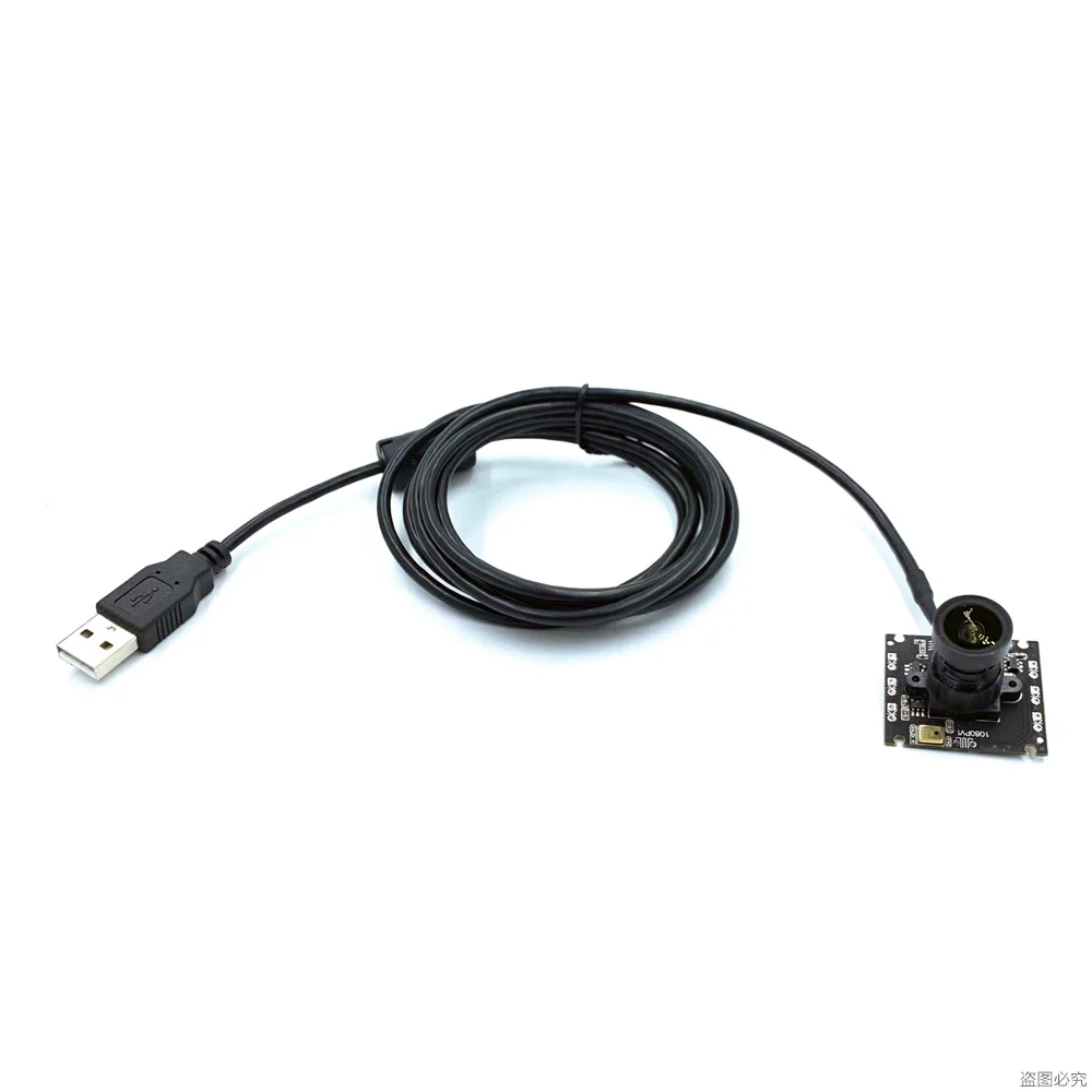 0.001Lux 30*25mm CMOS Low Illumination 3.6mm Board Lens 2.0MP 1920*1080 Color High Speed USB Camera Module Virtual Teller