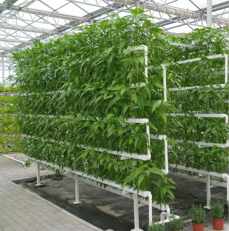 Skyplant Vertical Hydroponic PVC Grow Farming Systems