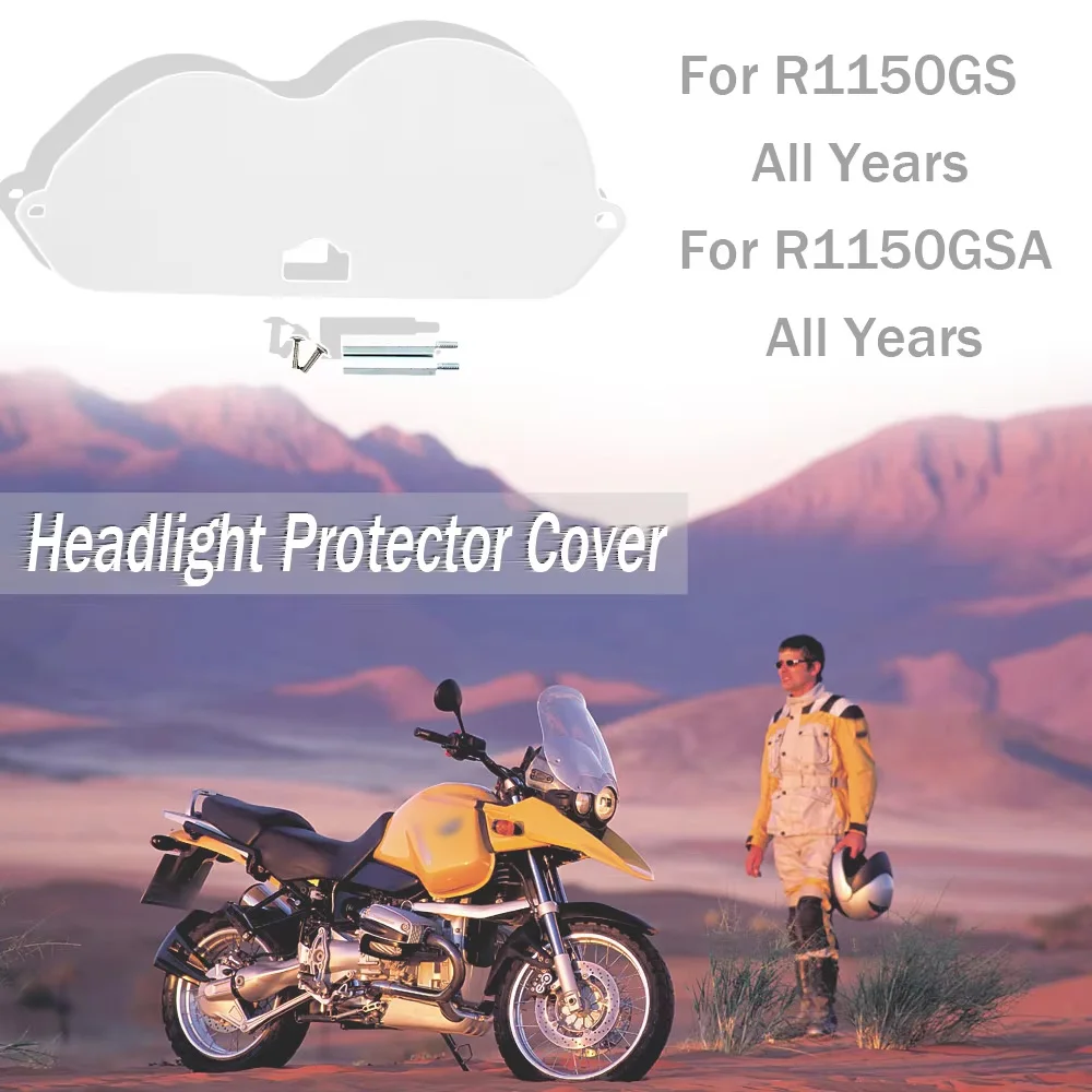 

R 1150 GS R 1150 GSA Grille Headlight Protector Guard Lense Cover Fit For BMW R1150GS R1150GSA Acrylic Motorcycle Accessories