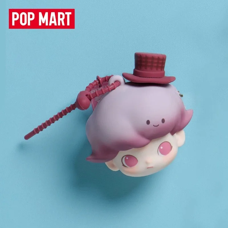 POP MART Original DIMOO CRUSH ON COFFEE Headphone Case Series Blind Box Mystery Box Cute Anime Figure Desktop Ornament Girl Gift