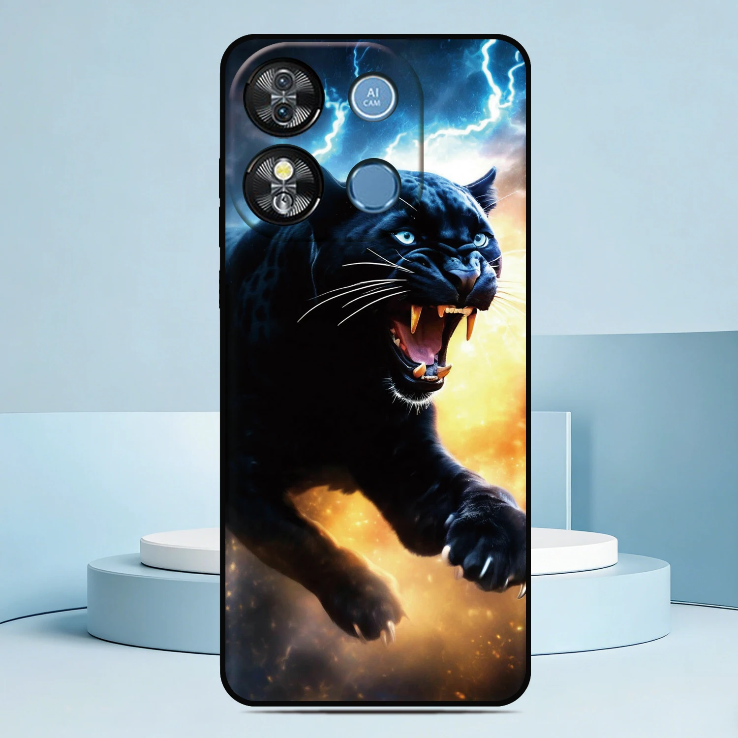 Phone Cases Customized - Black Panther telefoonhoesje voor Oukitel C26