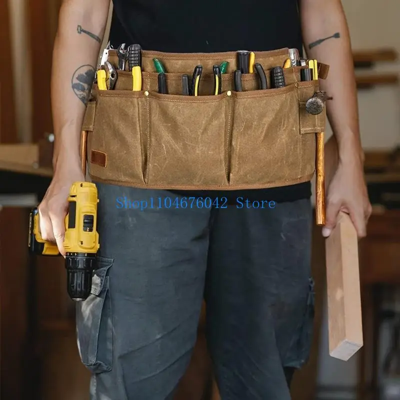 

652F Practical Waist Tool Belt Pocket Tool Belt for Home Repairs Stay Organized