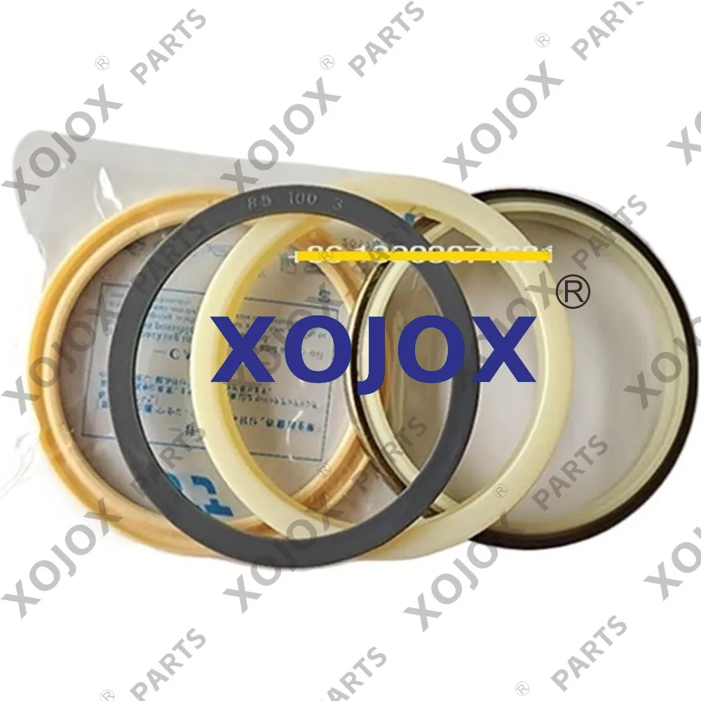 

XOJOX YN01V00151R300 Hydraulic Boom Seal Kit Oil Seals For Excavator SK200-8 Cylinder Repair Kit(Color:China Made)