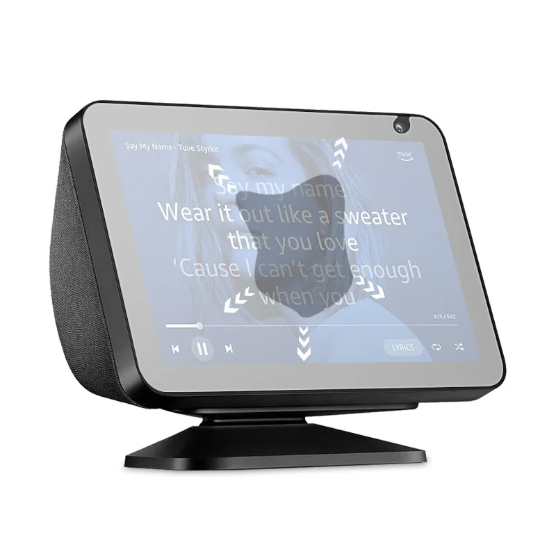 2 Pcs สำหรับ Amazon Echo แสดง8ป้องกันรอยขีดข่วน Screen Protector กระจกนิรภัย HD แก้วป้องกันฟิล์ม