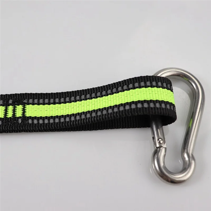 

PZHI-Foot Pedal Rock Climbing 7 Rings Four-Step Etrier Rope Ladder Rise Ascending Sling Mountain Deck