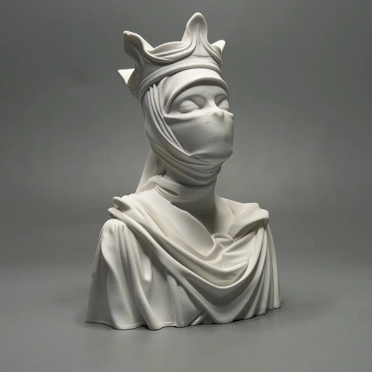Veil royal plaster sculpture ornament home decoration
