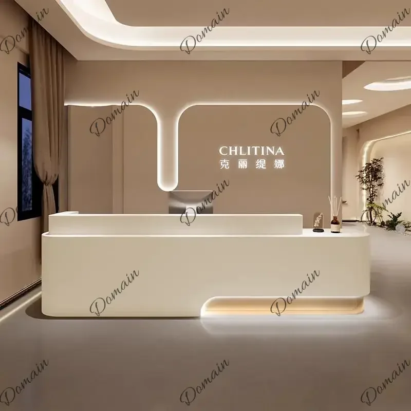 XX 120 160 180 200 220 240 260 280 300cm Beauty Salon Clothing Store Hair Salon Reception Counter Computer Desk Office Furniture