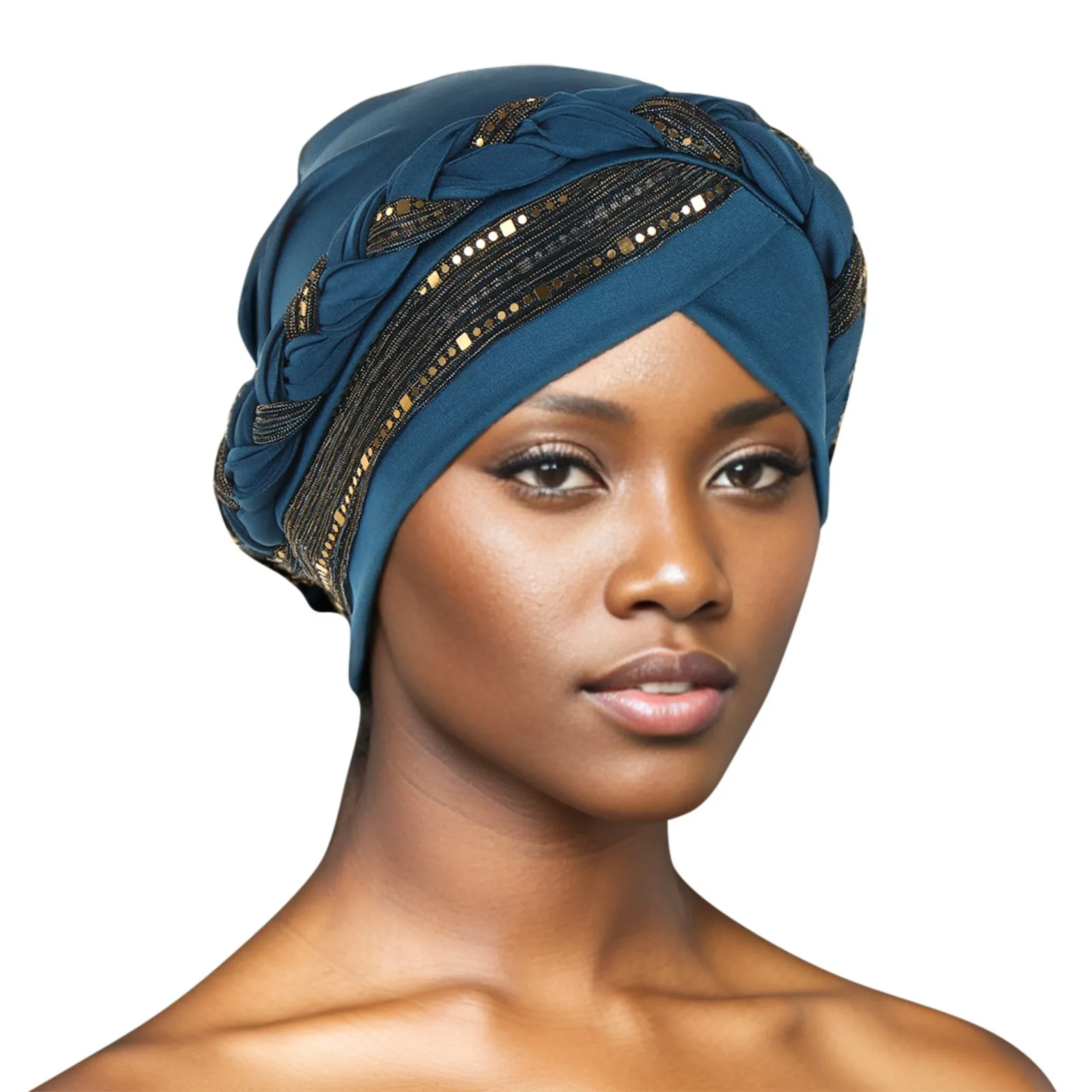 Twisted Knotted Turban Cap For Women Bohemian Ethnic Headband Floral Hair Cover Wrap New Fashion Girls Headwear обруч для волос