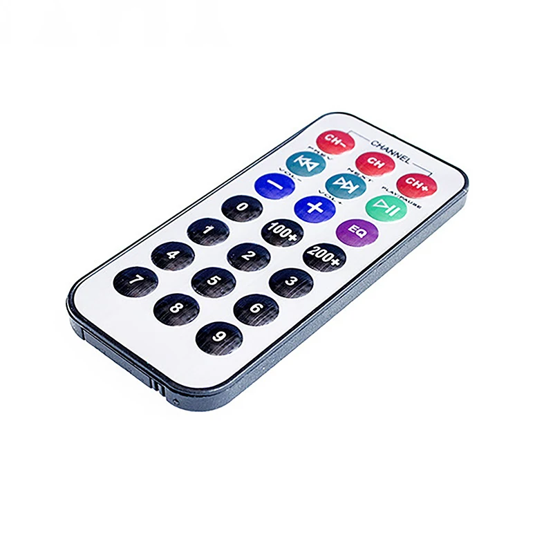 Extensor de aprendizaje remoto IR, dispositivo con 21 teclados, caja de TV inalámbrica, reproductor de MP3, controlador MCU 51, control remoto infrarrojo Universal, 1 unidad