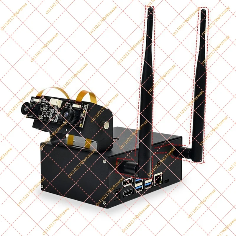 AC8265 Wireless NIC Module M.2 NGFF 2.4G 5G Dual Band WiFi BT4.2 Network Adapter with 6DB Antenna 867Mbps
