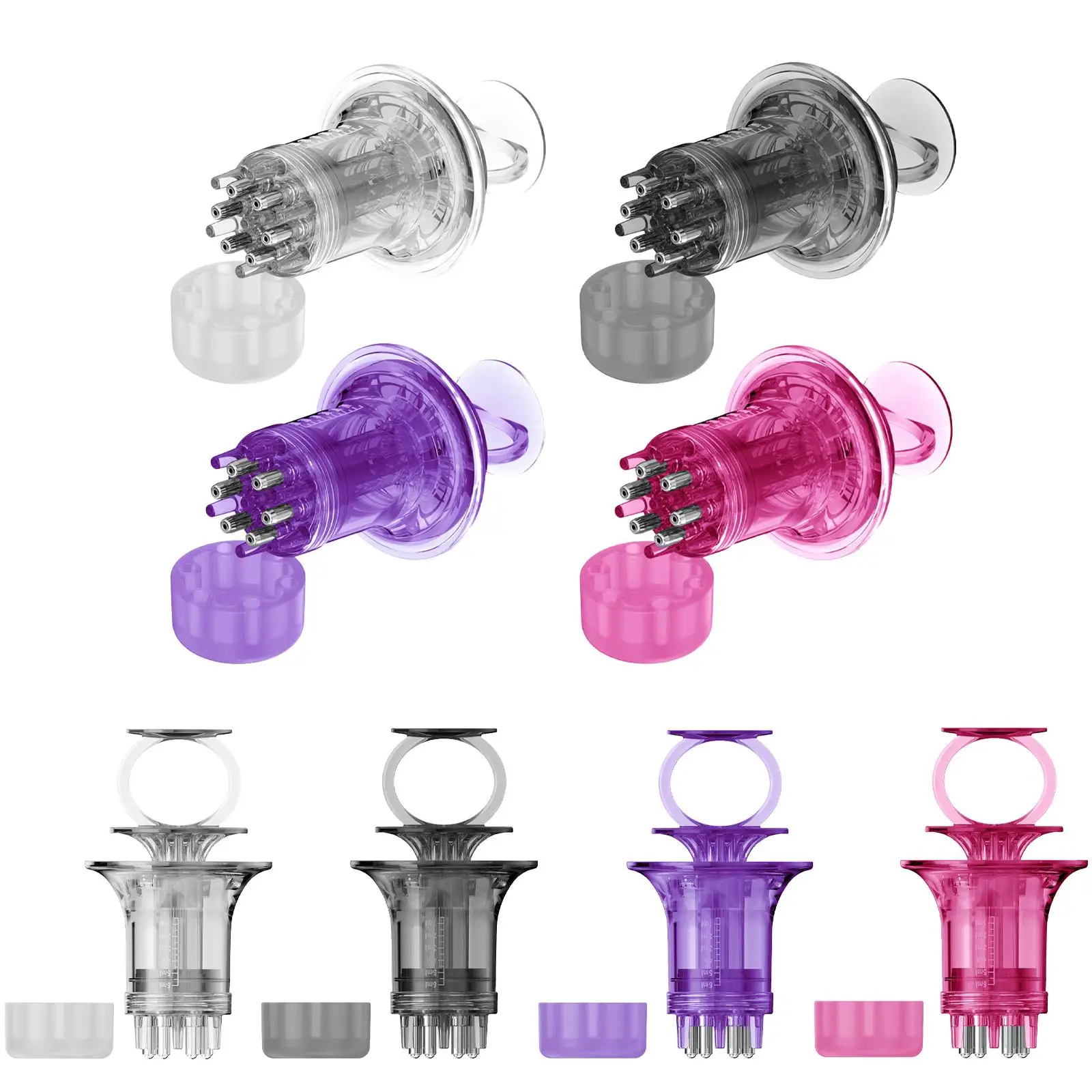 زيت فروة الرأس ، جهاز ، مصل الزيت العطري ، تطبيق 6