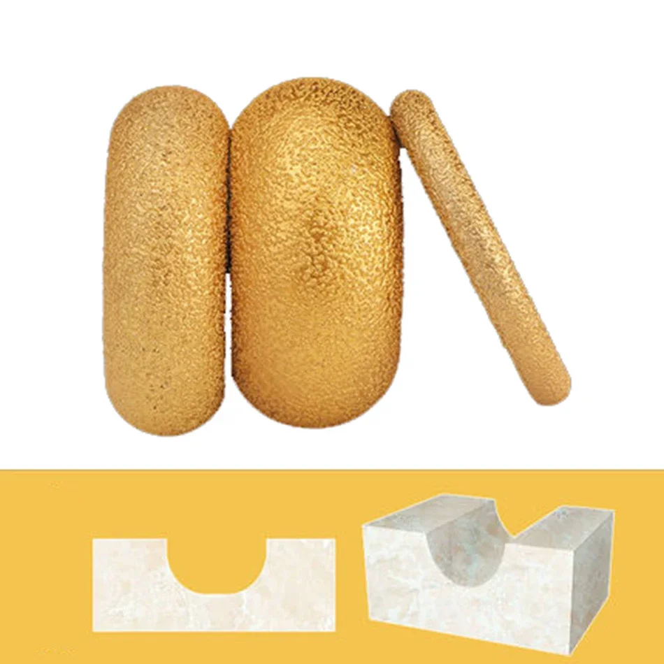 Mola diamantata per marmo e granito, mola rotonda speciale, colonna romana affilata, mola diamantata per brasatura sottovuoto a secco