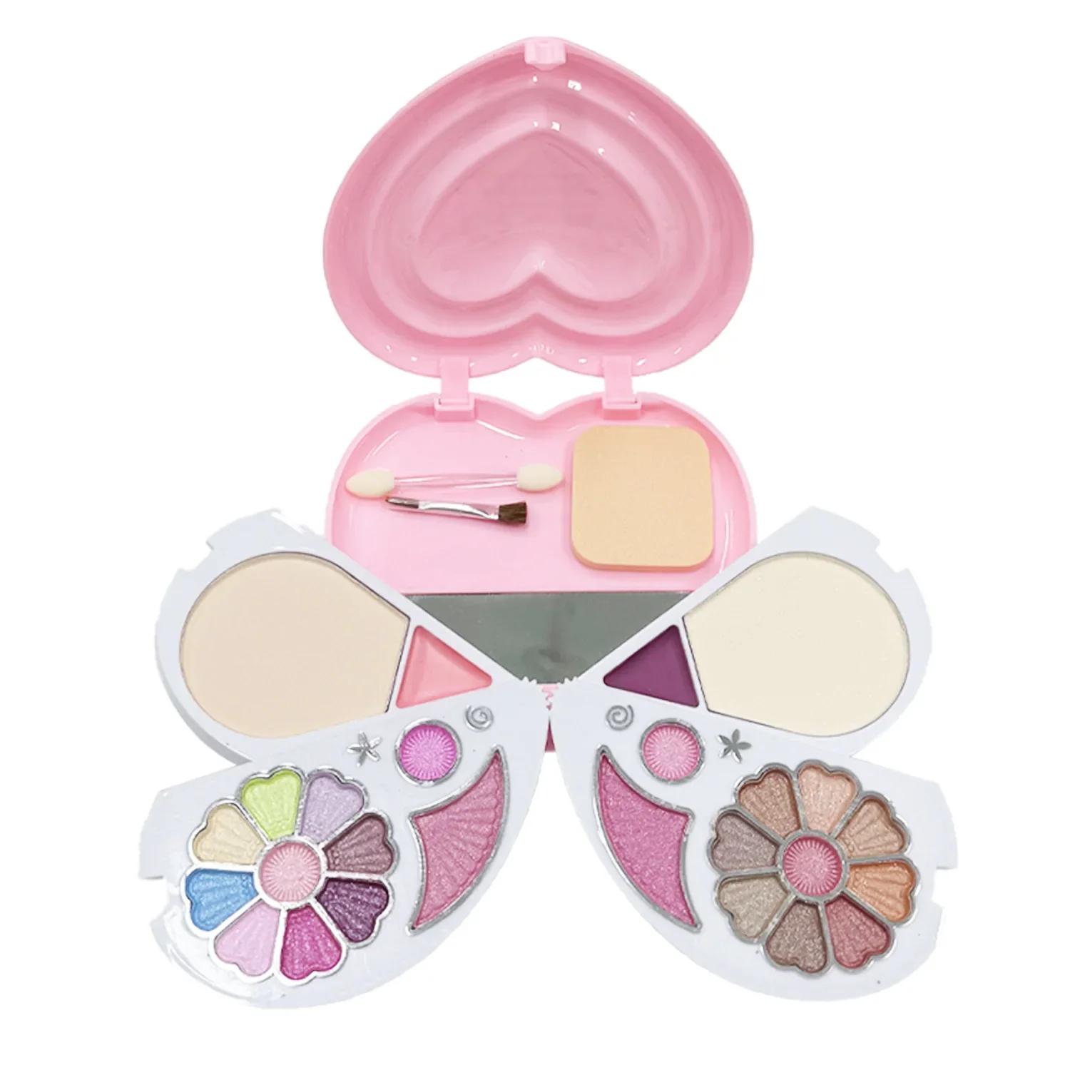 Make-up-Geschenkset für Frauen, komplettes Set, All-in-One-Box, 26-farbiges Gesichtspuder, Lidschatten-Palette, Lippen, Make-up, Brushe, Textmarker, Bronzer