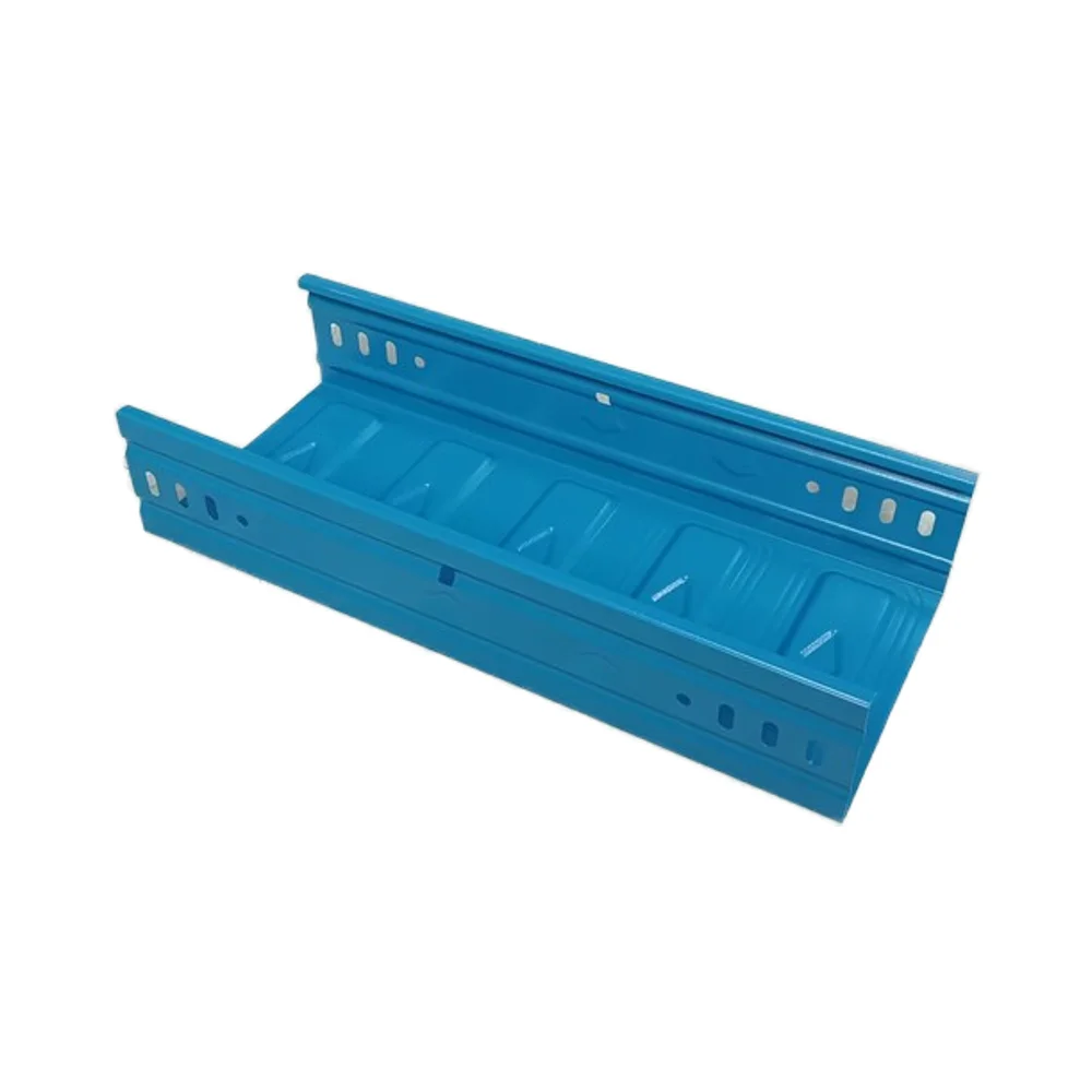 Industrial Construction Materials Ladder Type Cable Tray Perforated Solid Bottom Wire Mesh Channel Pipe Building Material for