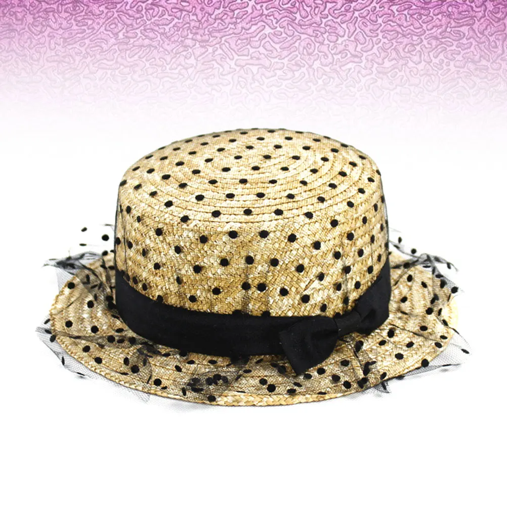 

Straw Hat Sun Protection Beach Breathable Wide Brim Beach Straw Hat Floppy Outdoor Gardening Camping Hiking Anti Static