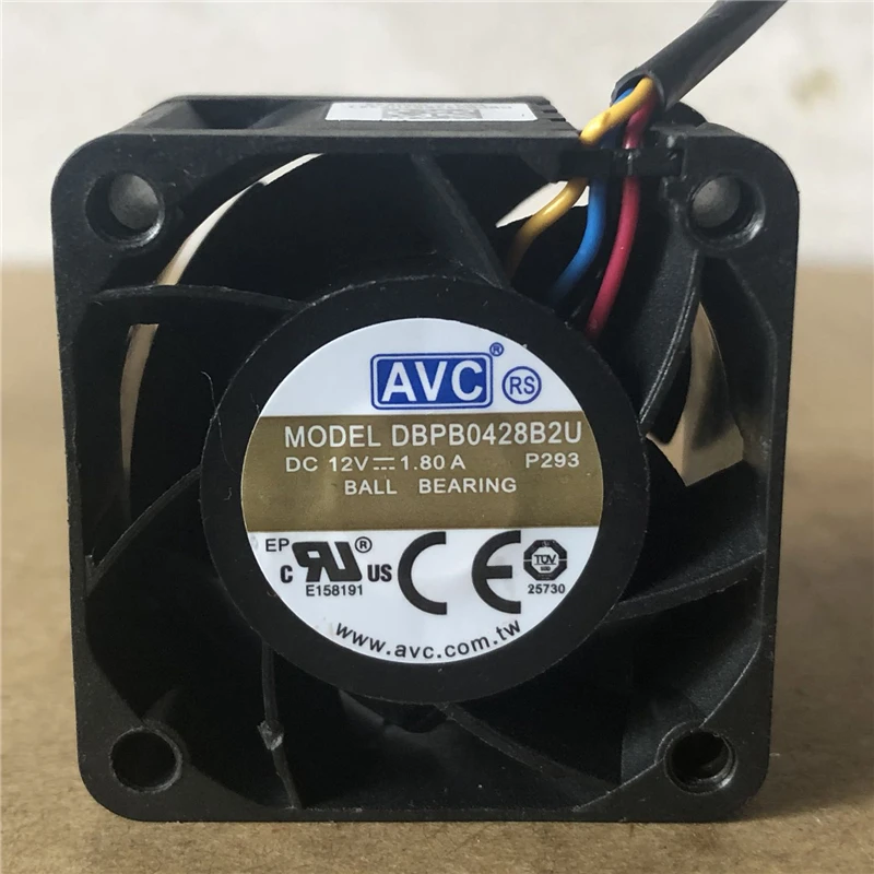 

AVC DBPB0428B2U 12V 1.80A 4CM 4028 4-wire PWM temperature control cooling fan air blower