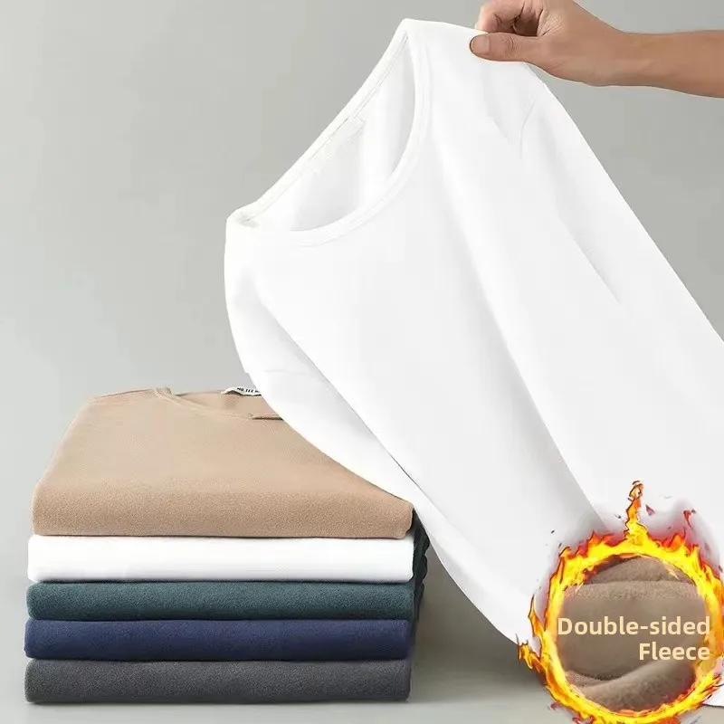 

Men's Long Sve T-irt Crew Ne Slim Fit White irt Warm Spring Autumn Simple Sle Tagl Youthful ular Chinese Brand