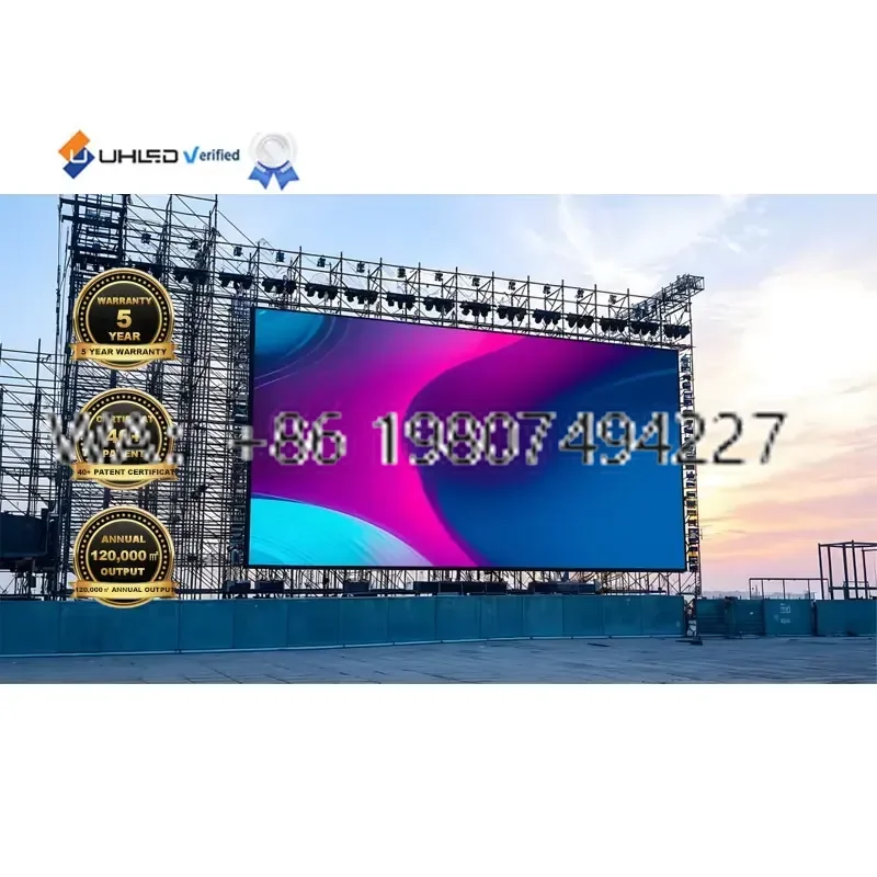 for P2.6 P2.9 P3.91 Complete LED Screen System 500x500 Video Wall Panel Backdrop Indoor Outdoor Rental Display