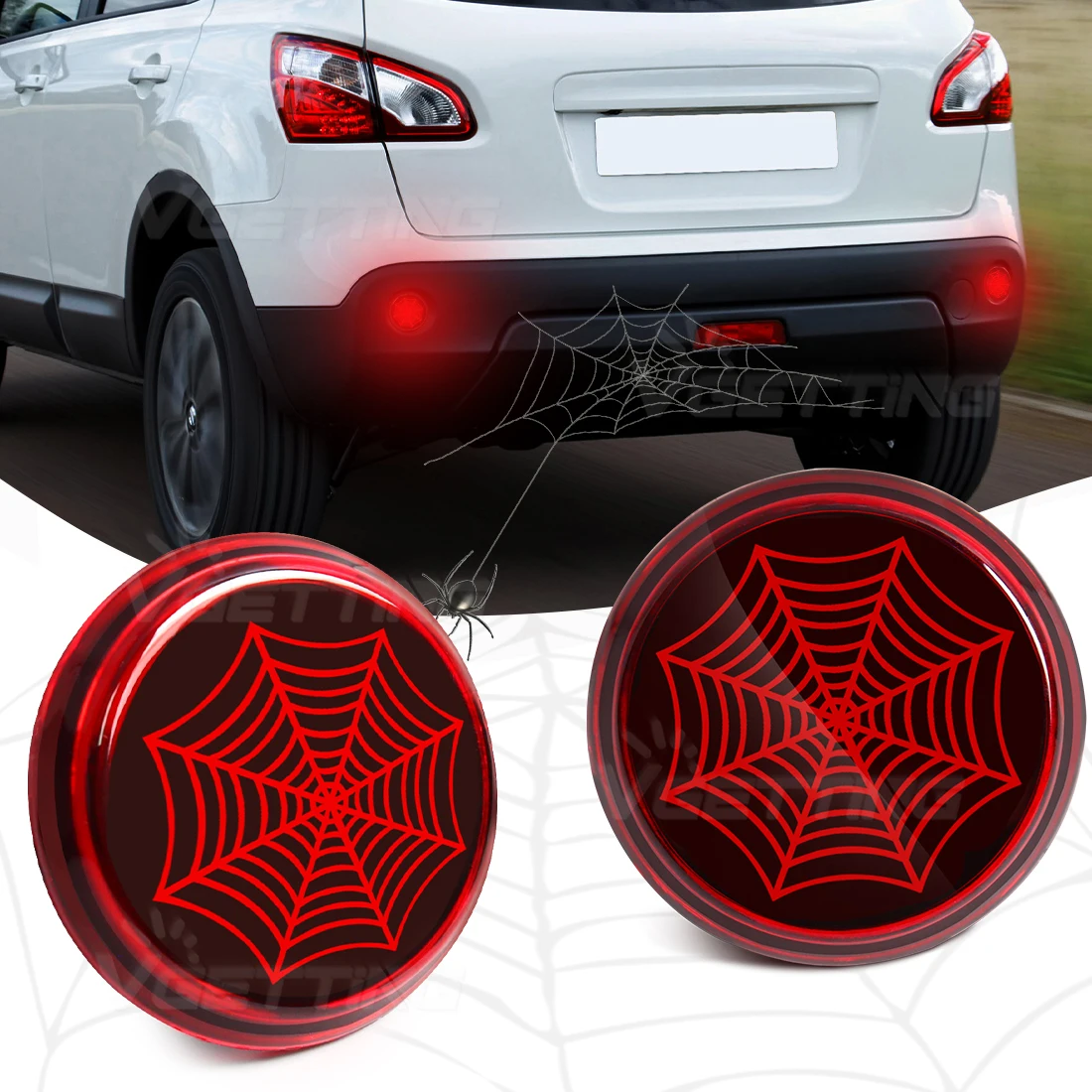 

Car LED Rear Bumper Reflector Light For Toyota Corolla 2008 2009 2010 For Nissan Qashqai X-Trail Turn Signa Brake Warnning Lamp